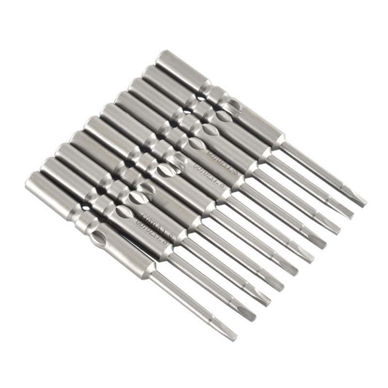 Original factory triangular screwdriver, strong magnetic S2 steel, high concentricity 801 triangular electric screwdriver bit, industrial-grade screwdriver Item Picture