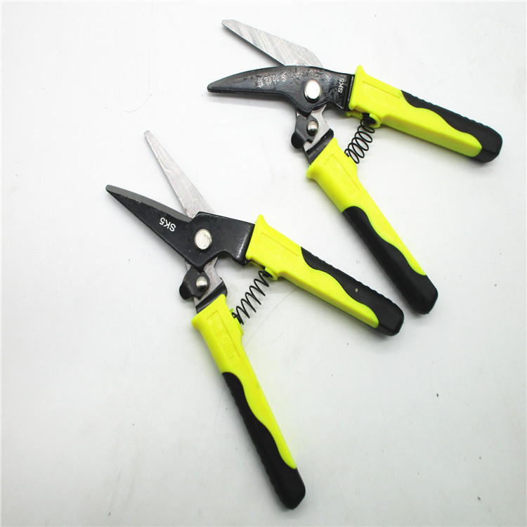 The new type of iron sheet shears features electronic shears, electrician shears, cable shears, integrated ceiling shears, cable trough shears and aviation shears details Picture