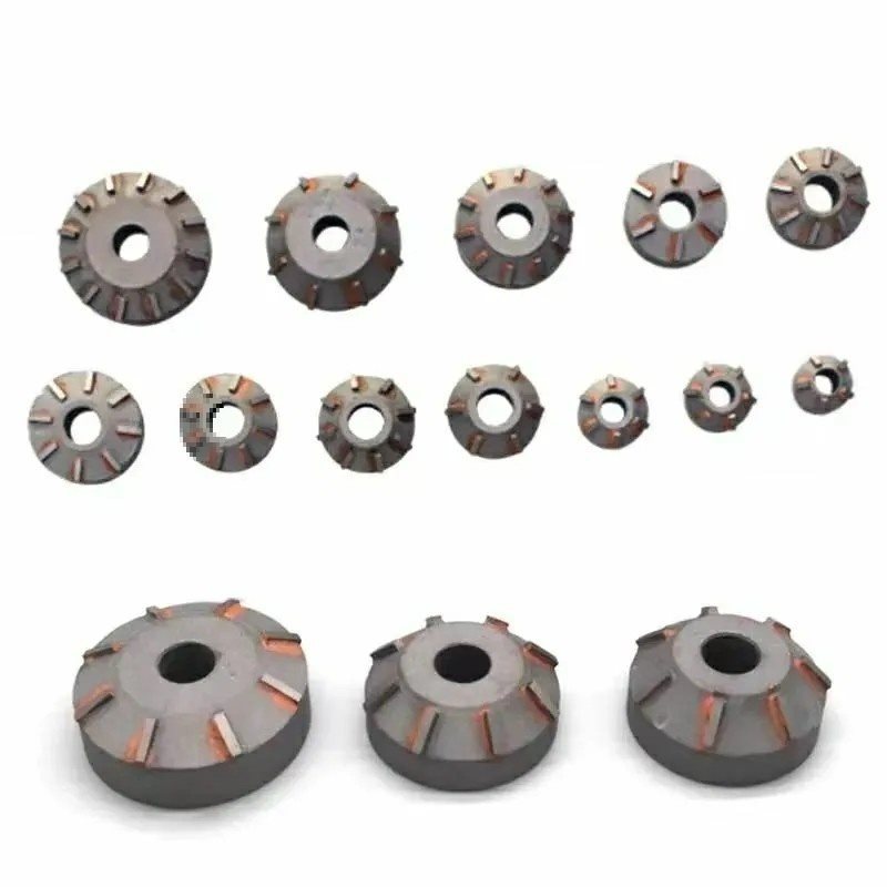 Valve seat reamer, single hard alloy valve reamer, diamond grinding wheel, boring cylinder, grinding shaft Specification drawing
