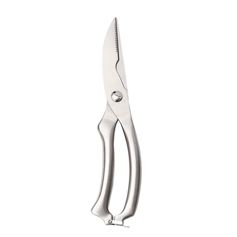 Lin Tai Zuo Powerful chicken bone Scissors, stainless steel bone scissors, upgraded version, household food scissors, kitchen scissors, all steel Item Picture