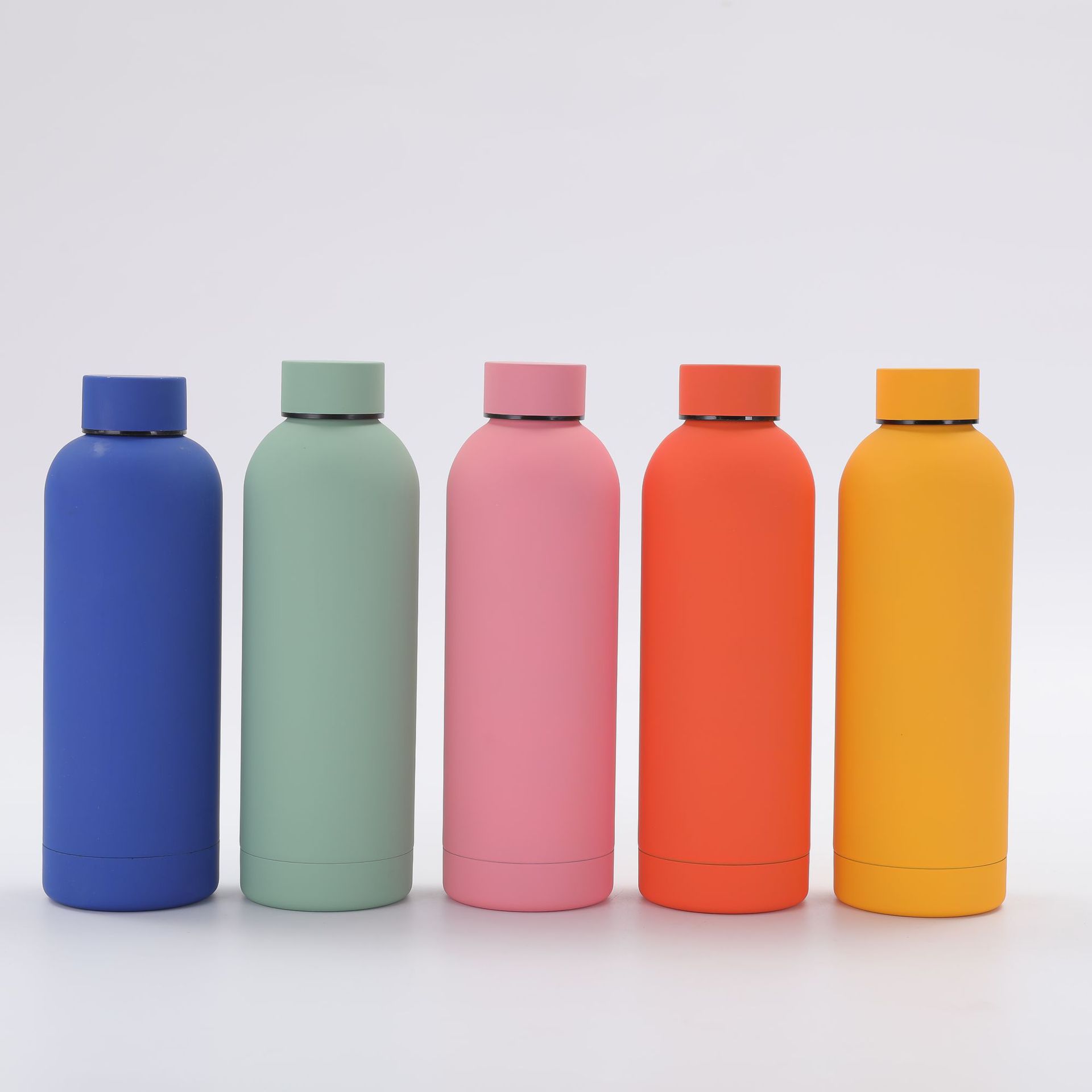 Customized 304 stainless steel vacuum insulated cups for cross-border American-style small-mouth bottles, outdoor large-capacity car sports water bottles details Picture