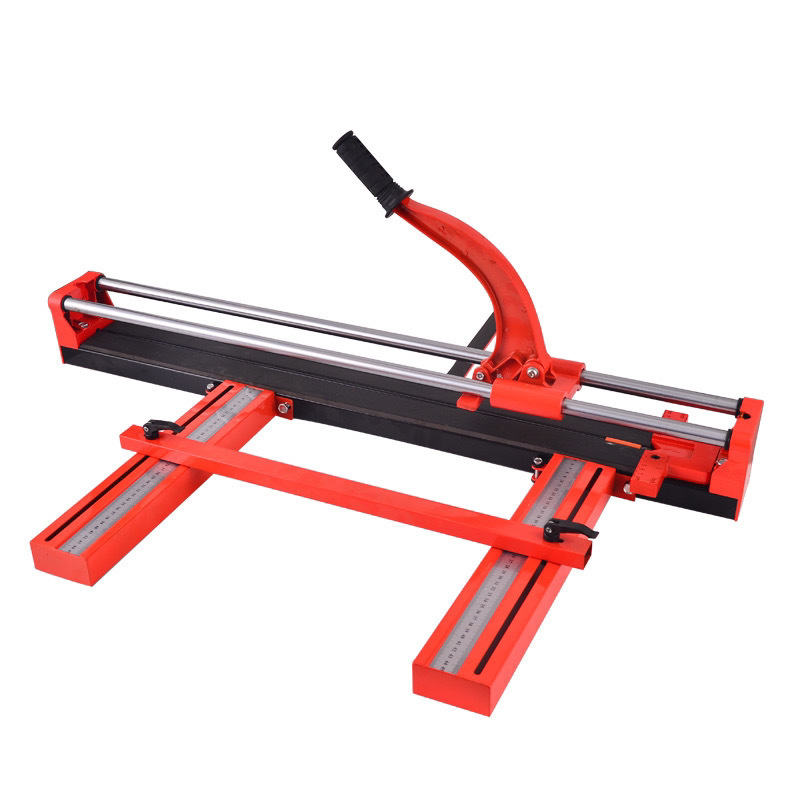 Manual brick cutting machine with knife cutting, household push knife floor tile cutting machine, 600, 800 push machine, hand-pushed type for tiles details Picture