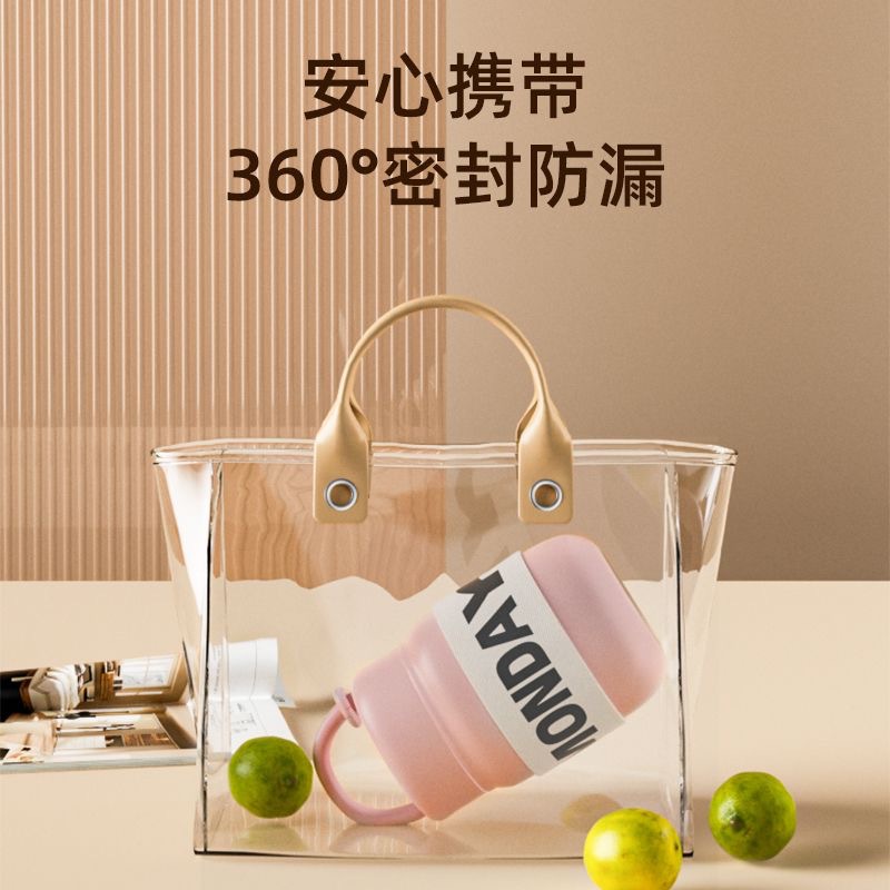 Xiaoxiang Feng Shui Cup, 316 stainless steel insulated cup for women, Coffee Cup, Portable double-layer brewed cup gift box for office workers details Picture