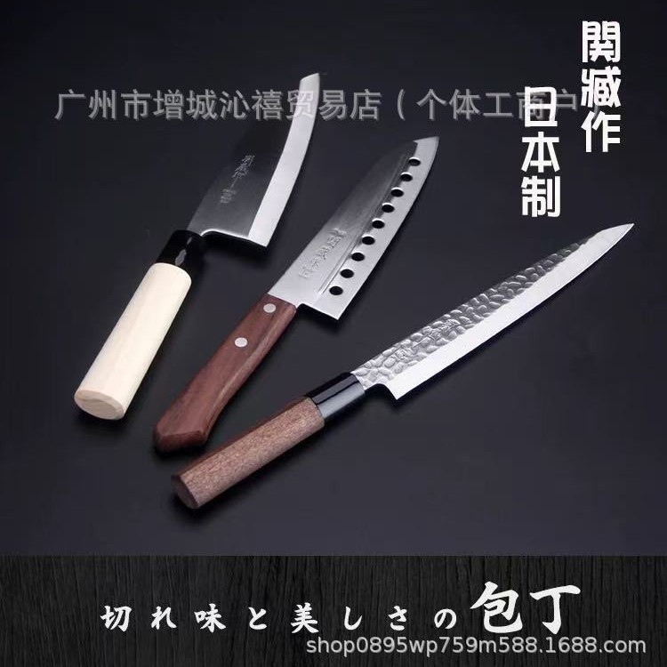 Japanese imported FUKUMOTO kitchen knives, high-strength processing knives, cooking utensils, sushi cooking knives Application Scenario