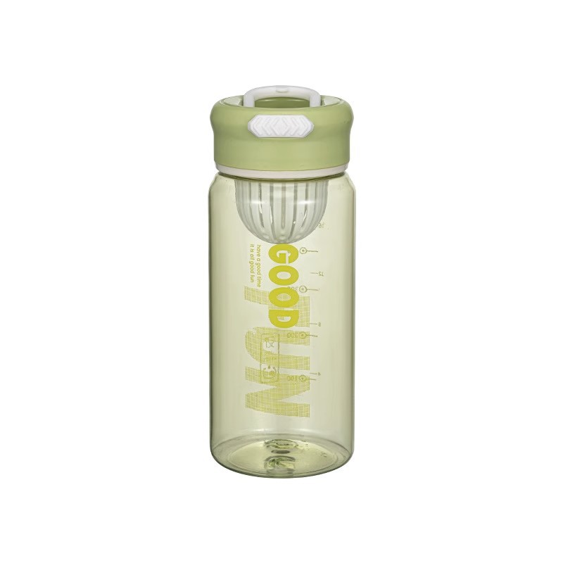 Simple sports water cup, female summer portable large-capacity fitness cup, male student high appearance level plastic cup with tea strout Item Picture