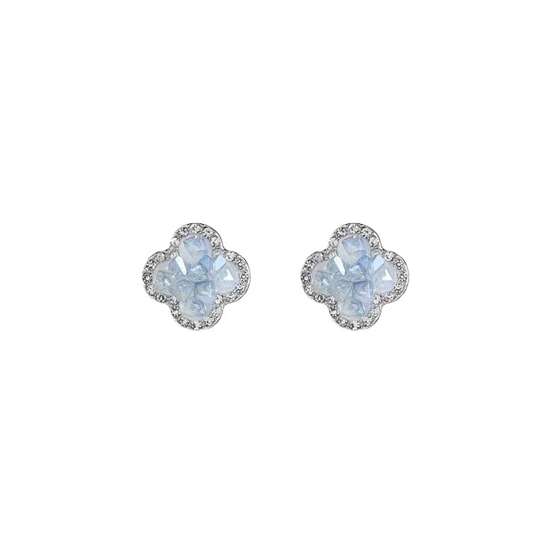 Small diamond butterfly tassel earrings, women's high-end, simple and elegant stud earrings, 2025 new style bestsellers, Internet celebrity earrings and earrings Item Picture