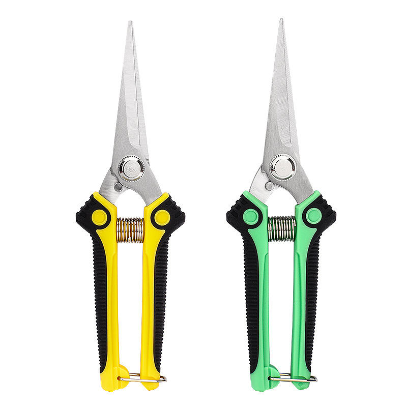 Fruit tree scissors, pruning scissors, branch trimming scissors, powerful flower pruning scissors, garden scissors, flower and garden fruit picking scissors Item Picture