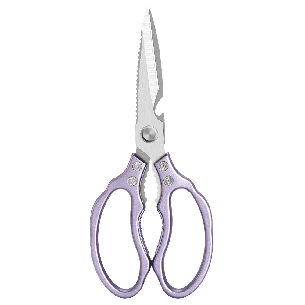 Factory direct sales of kitchen scissors, powerful multi-functional stainless steel chicken bone scissors, Daji all-steel large scissors for household use Application Scenario