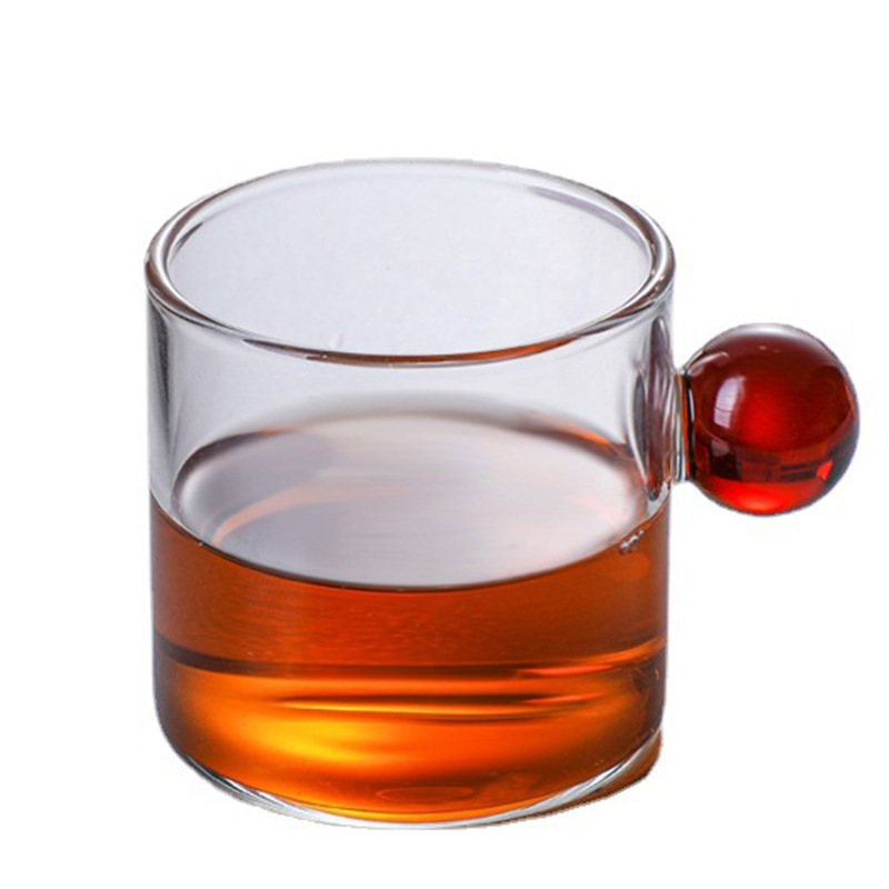 Cross-border best-selling cups, high borosilicate glass water cups, master cups, personal household cups, high appearance level tea cups wholesale Item Picture