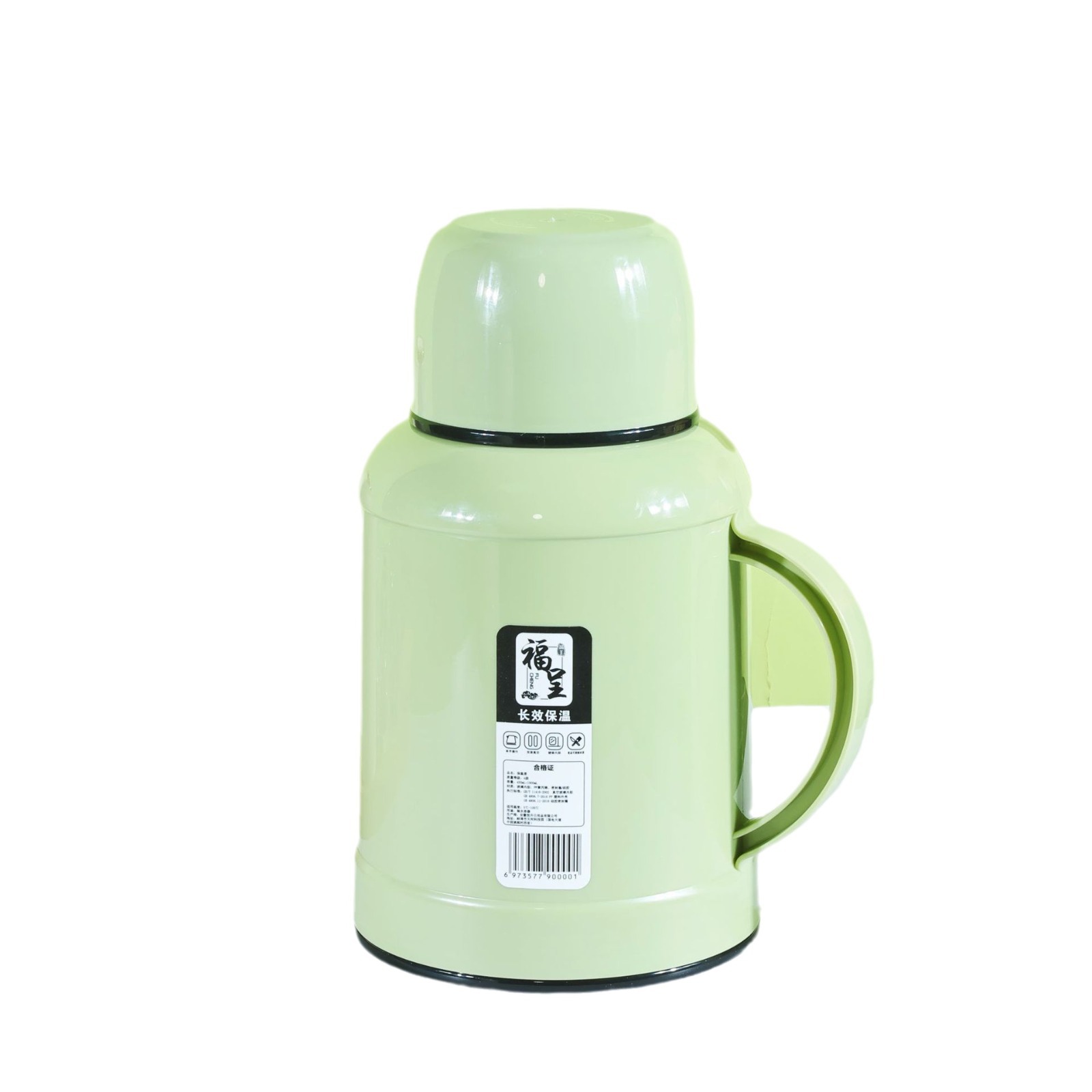 Household 1000ml large-capacity thermos, portable hot water bottle, student dormitory thermos, hot water bottle with glass inner liner Application Scenario