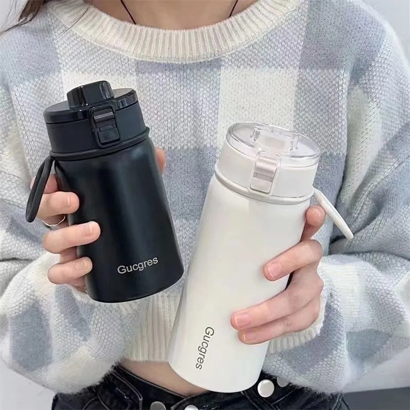 The 2025 new minimalist and niche internet-famous bestseller is a portable and compact 316 stainless steel insulated cup with a high level of appearance for girls full figure