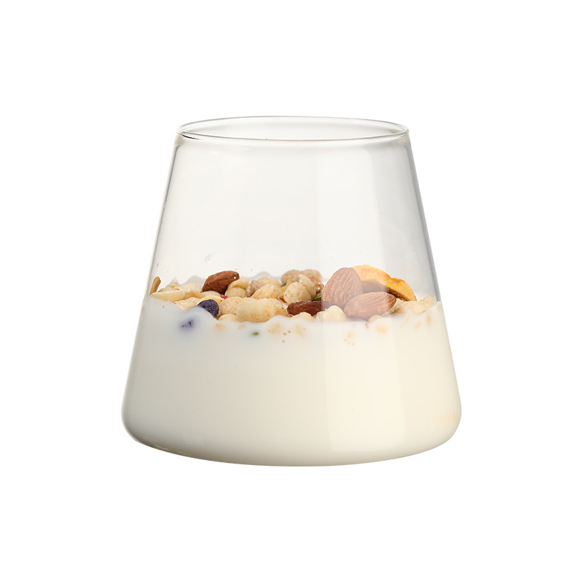 Whisky beer mug, popular breakfast milk cup, Instagram creative Mount Fuji ice cream cup, glass cup Item Picture