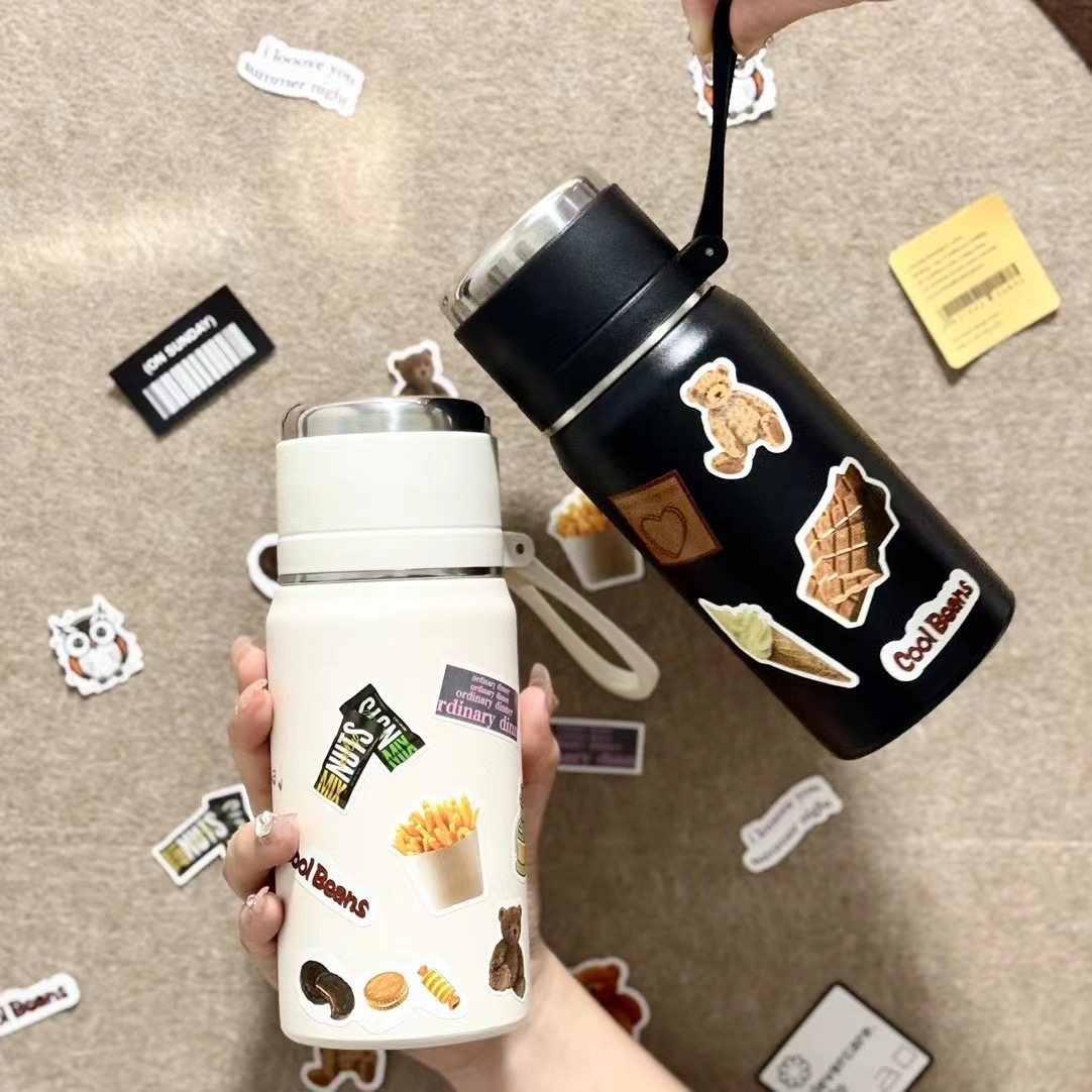 New 316 stainless steel portable tea cup for girls, high appearance level for men, students and children full figure