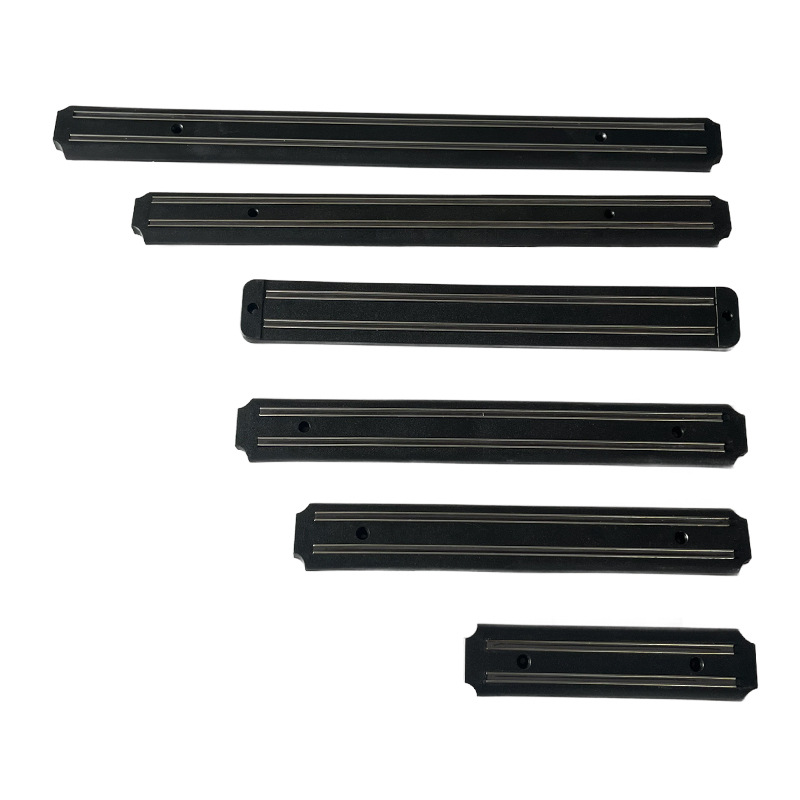 Long magnetic knife rack, kitchen knife rack, magnetic knife rack, wall-mounted household knife suction hanging rack, kitchen rack details Picture