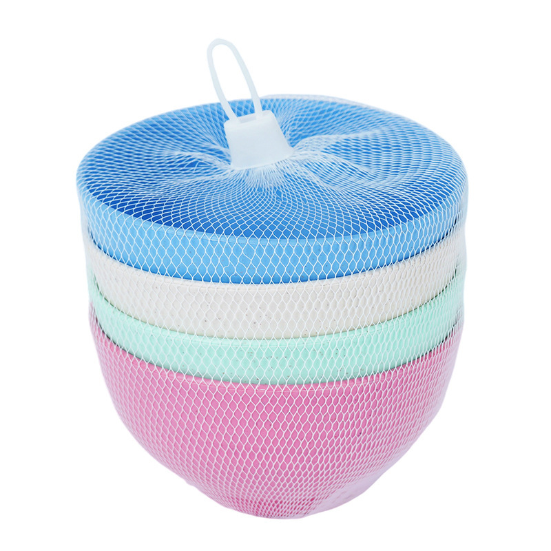 Cross-border wheat straw bowls, household net bag packaged tableware bowls, Amazon plastic round bowls available for wholesale from logo manufacturers Item Picture