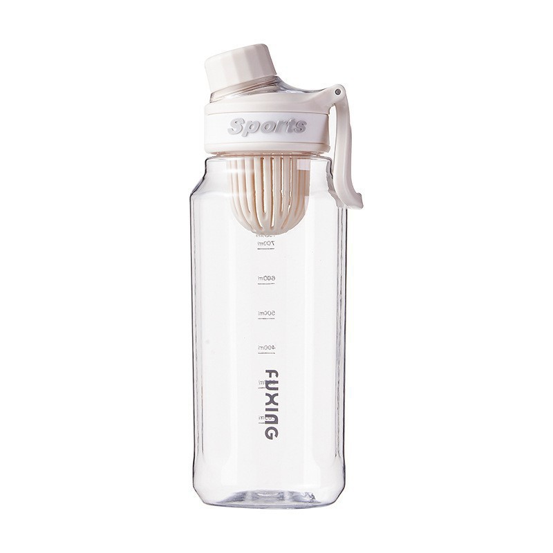 Summer large-capacity water cups, student high appearance level straw cups, double-drinking coffee cups, girls' sports plastic cups wholesale Item Picture