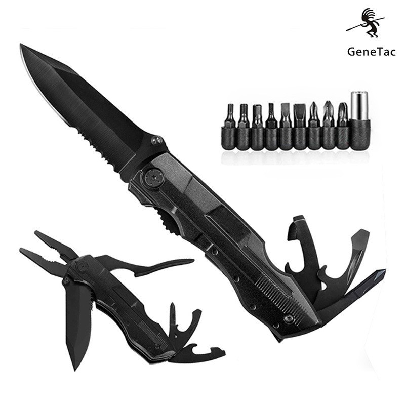 Folding multi-functional tool, single-blade pliers, outdoor portable multi-functional pliers, pocket, multi-purpose undefined