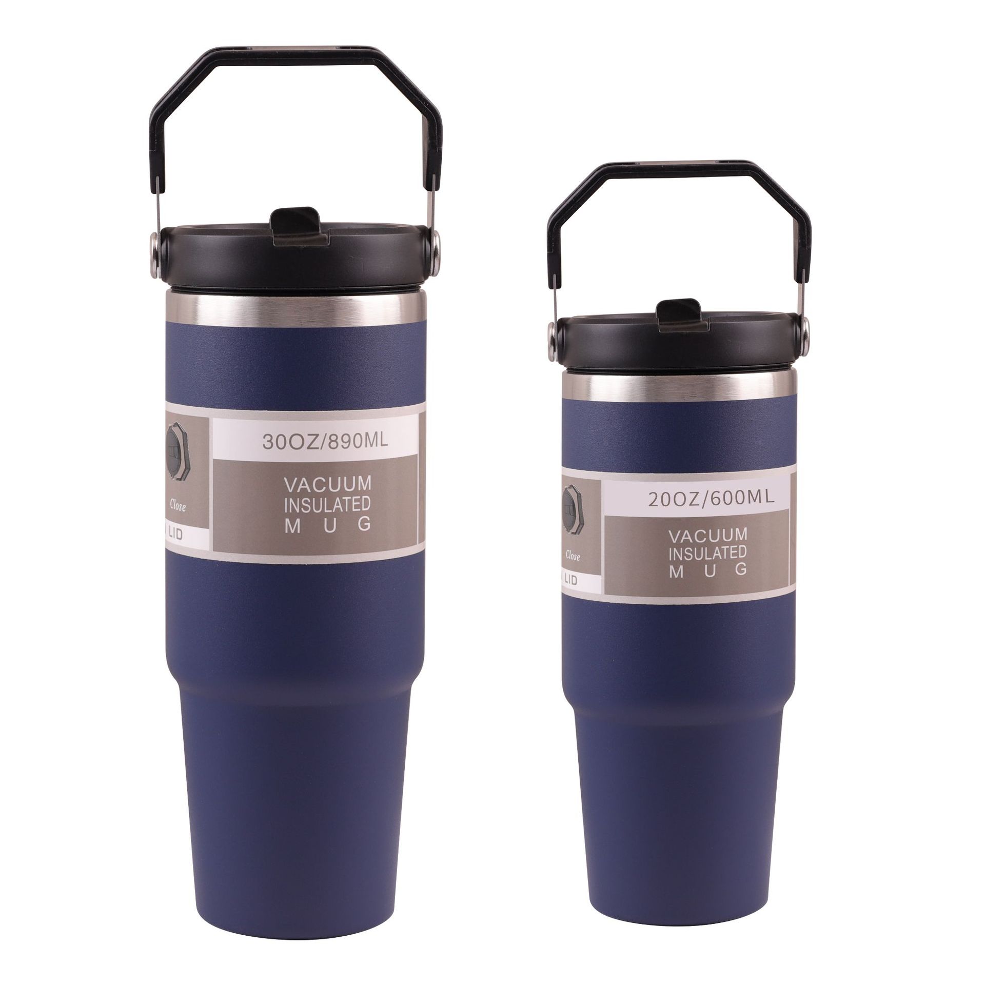 30o Southeast Asian bestseller portable car cup, 304 stainless steel insulated cup, travel flask, cold preservation portable ice cup Item Picture