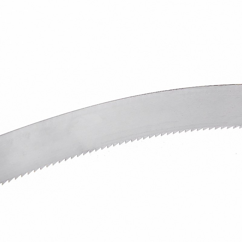 Swedish vertical cutting machine tool band saw blade cutting fine and coarse teeth high-speed steel saw blade sponge saw machine tool band Application Scenario
