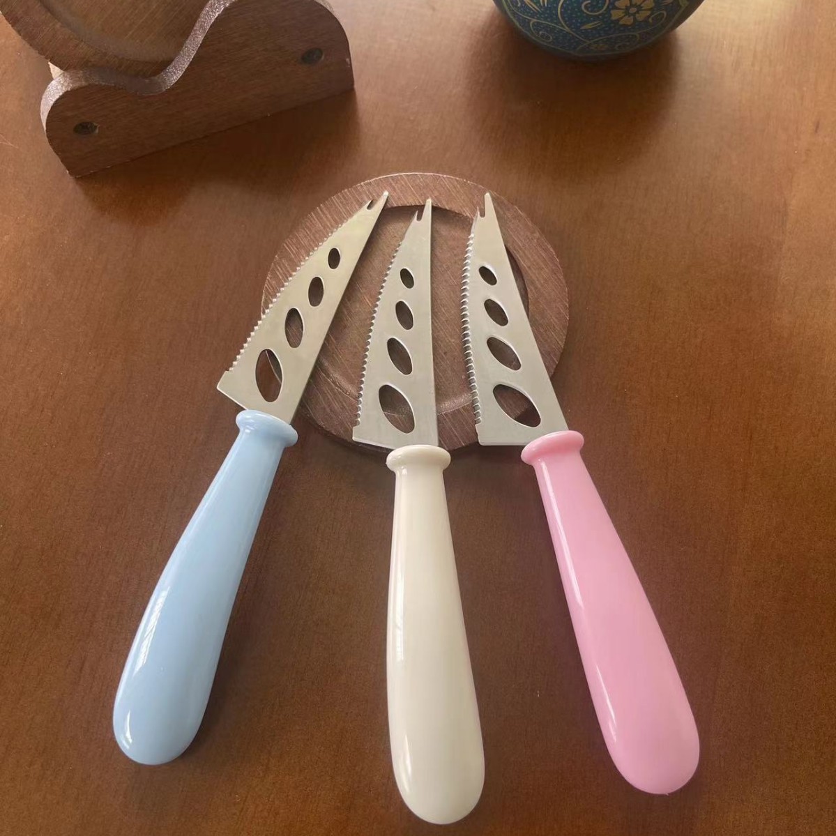 410 stainless steel tableware, hotel restaurant Western food knife, fork and spoon set, household Western steak knife, fork, tea spoon and fork full figure