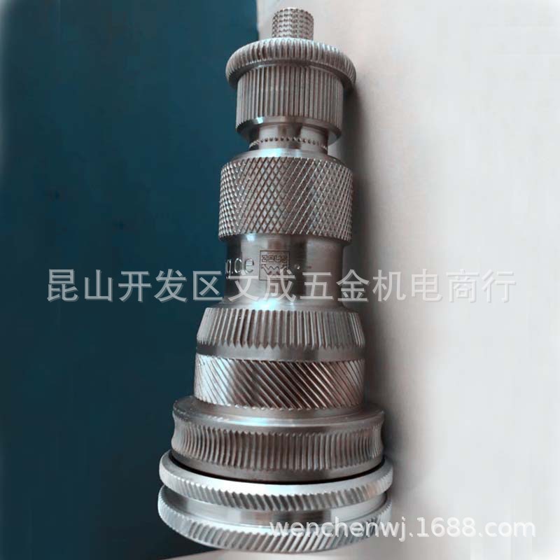 German ZEUS knurled wheel, single-wheel net knurled wheel, GV45 degrees, 15*6*4, P= 0.8HSS Specification drawing