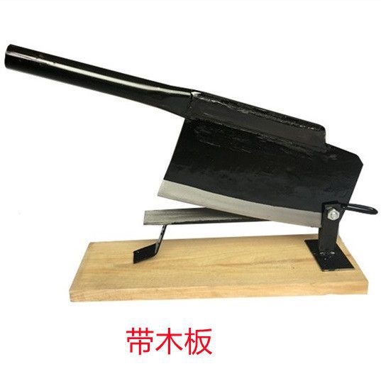 Forged hand-cut medicinal knives, Chinese medicine guillotine knives, medicinal materials guillotine knives, Chinese medicine cutting knives, fish maw and Ganoderma lucidum slicing knives, gate knives Application Scenario