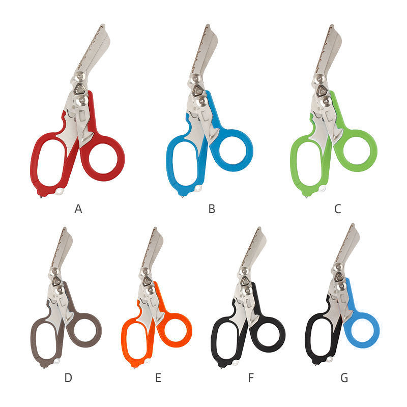 Leizeman Raptor Scissors, a multi-functional medical emergency outdoor foldable scissors tool details Picture