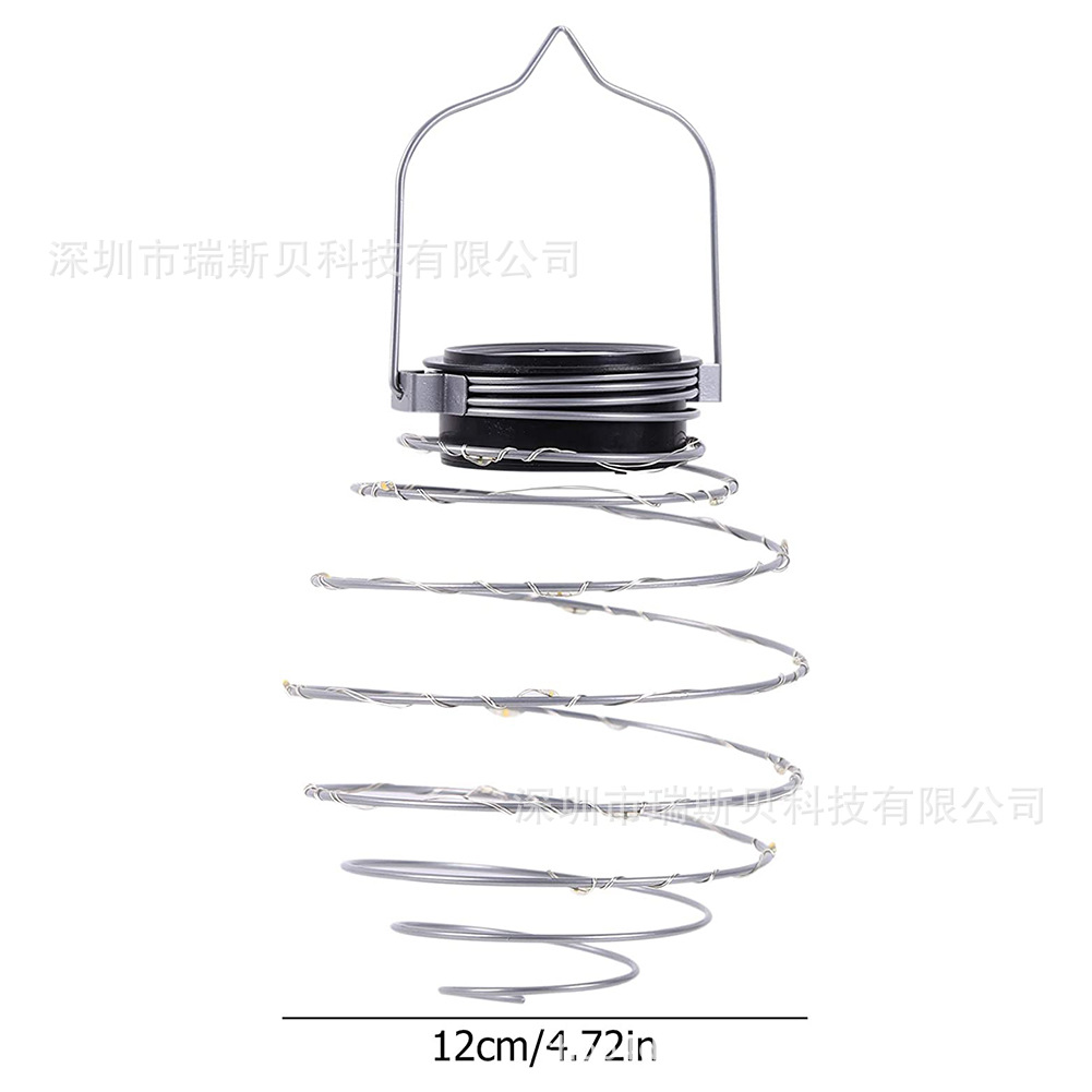 Solar-powered ironwork landscape lights, garden lights, outdoor courtyard lanterns, LED lights, pineapple decorative lights, spring lights full figure