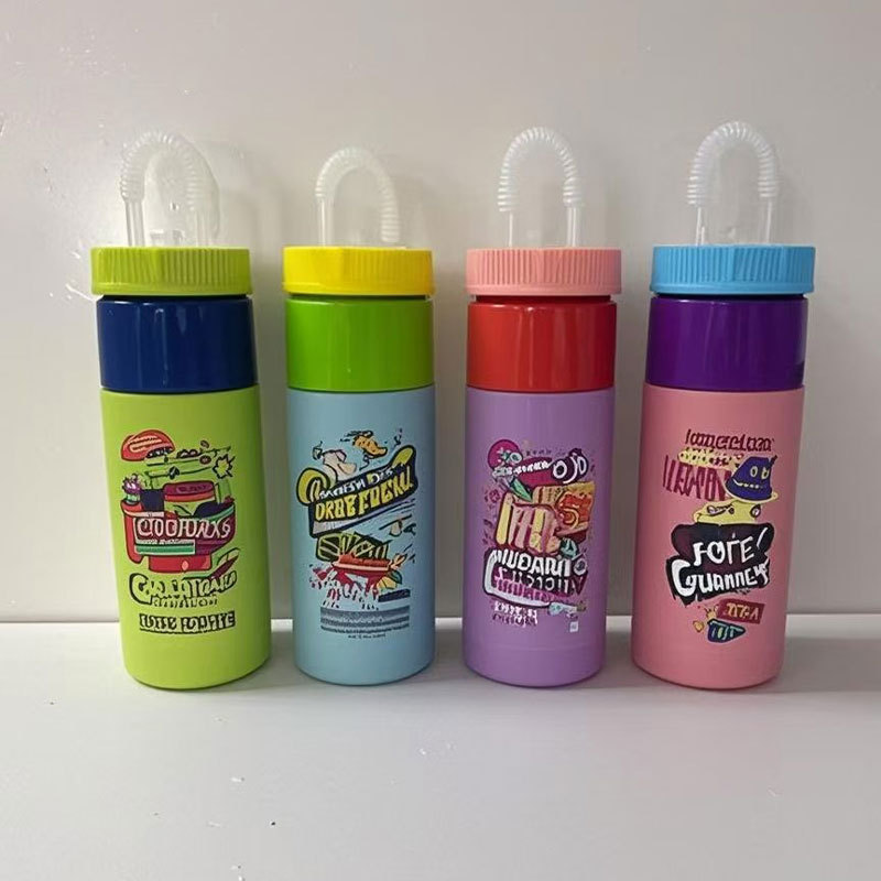 New foreign trade cross-border Christmas cups, portable cooling cups, couple bachelor's water cups, Halloween gifts, wholesale factory Specification drawing