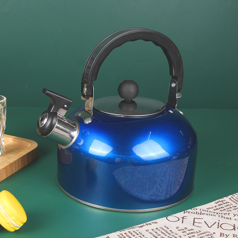 Stainless steel kettle, cross-border flat-bottomed household gift, hemispherical sound-sounding flat-bottomed induction cooker, boiling water kettle, hot water kettle Application Scenario