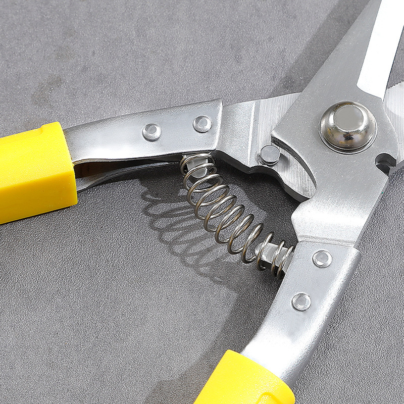 Strong keel multi-purpose industrial scissors, electrician ceiling wire trough, iron sheet cutting, steel wire, aluminum ceiling panel cutting, super cost-effective Specification drawing