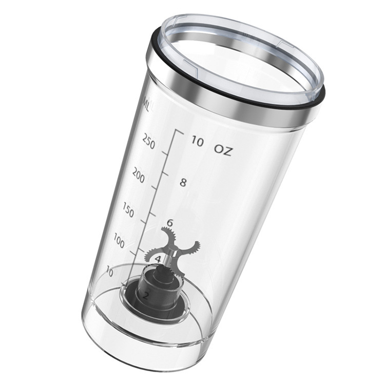 Blade-type juice cup, 250ml automatic blender cup, milkshake electric blender cup, coffee cup, stainless steel shaker cup Application Scenario