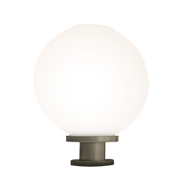 Wall column head lamp, solar garden lamp, villa household entrance column lamp, outdoor spherical lamp, cross-border new style Item Picture