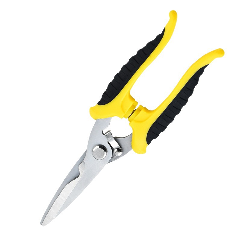 Powerful iron sheet scissors, industrial multi-functional panel cable tray keel scissors, PVC wire electrical and electronic scissors. Super cost-effective Item Picture