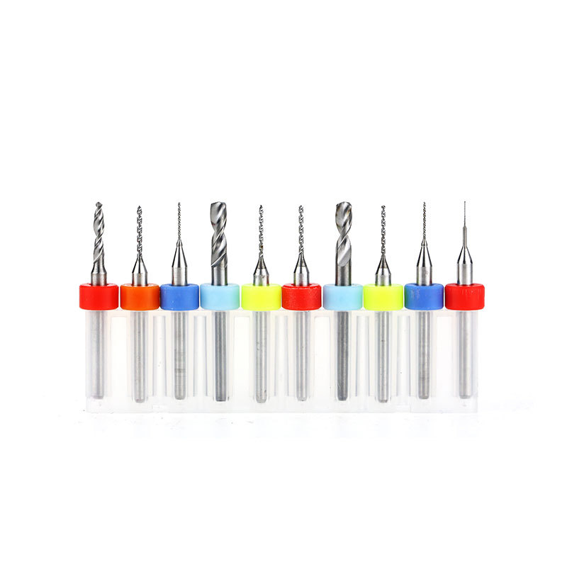 Micro drill bit, PCB alloy fixed handle drill, circuit board tungsten steel micro drill, engraving machine drill bit, 0.1-3.2mm Item Picture