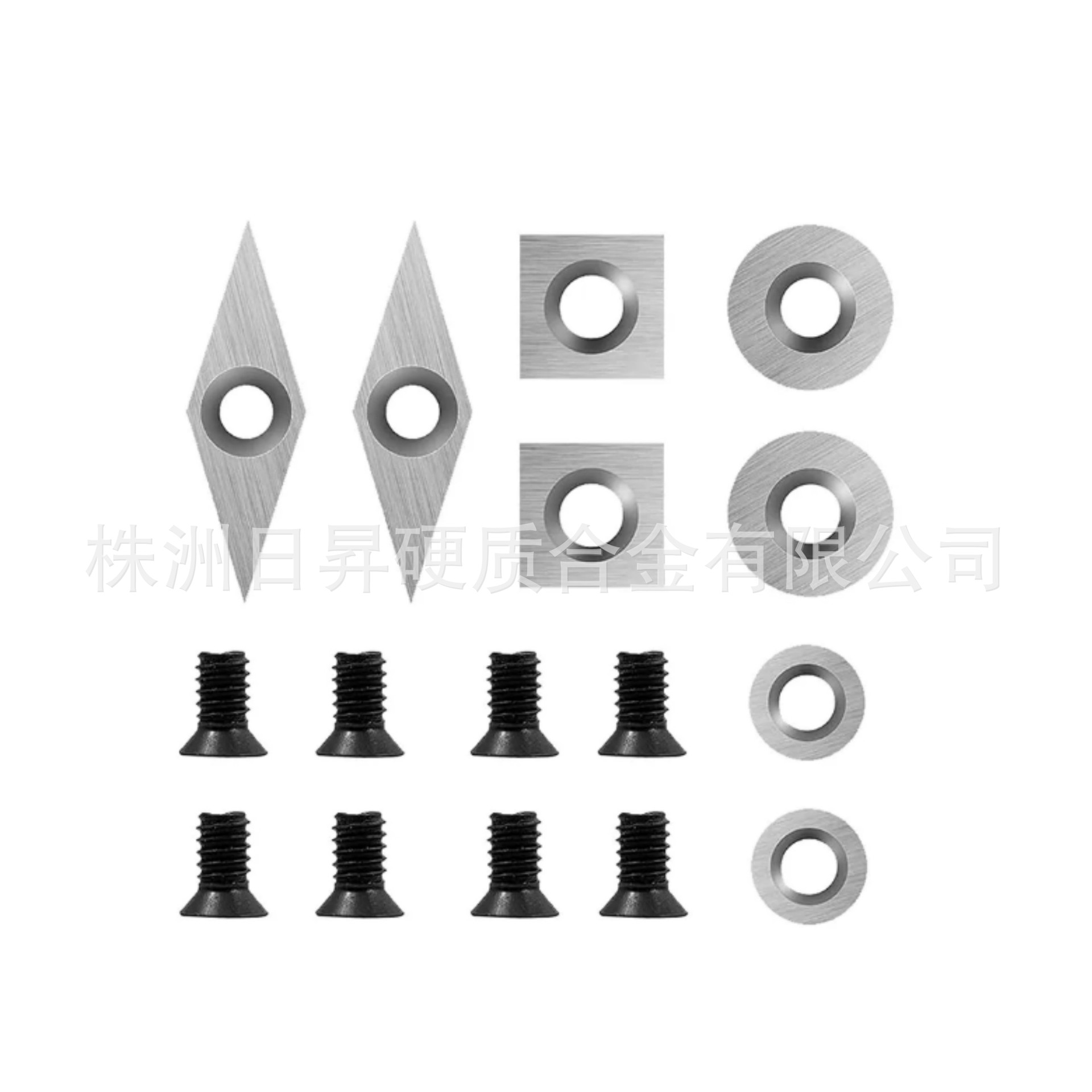Cross-border handheld disposable woodworking turning tool set, disposable blades, disposable woodworking blades Specification drawing