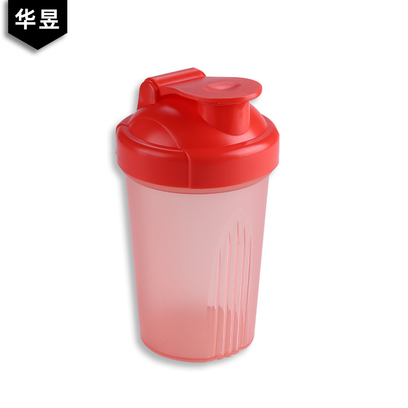 Shaker cup 400ml sports water cup wholesale plastic water cup Fitness milkshake mixing cup Protein powder shaker cup Application Scenario