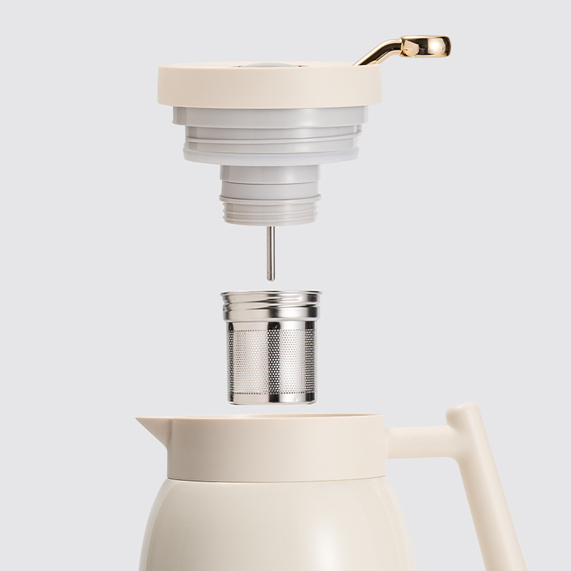 Stewed teapot, large insulated kettle, large capacity 316 stainless steel household insulated kettle, thermos, stewed teapot Item Picture