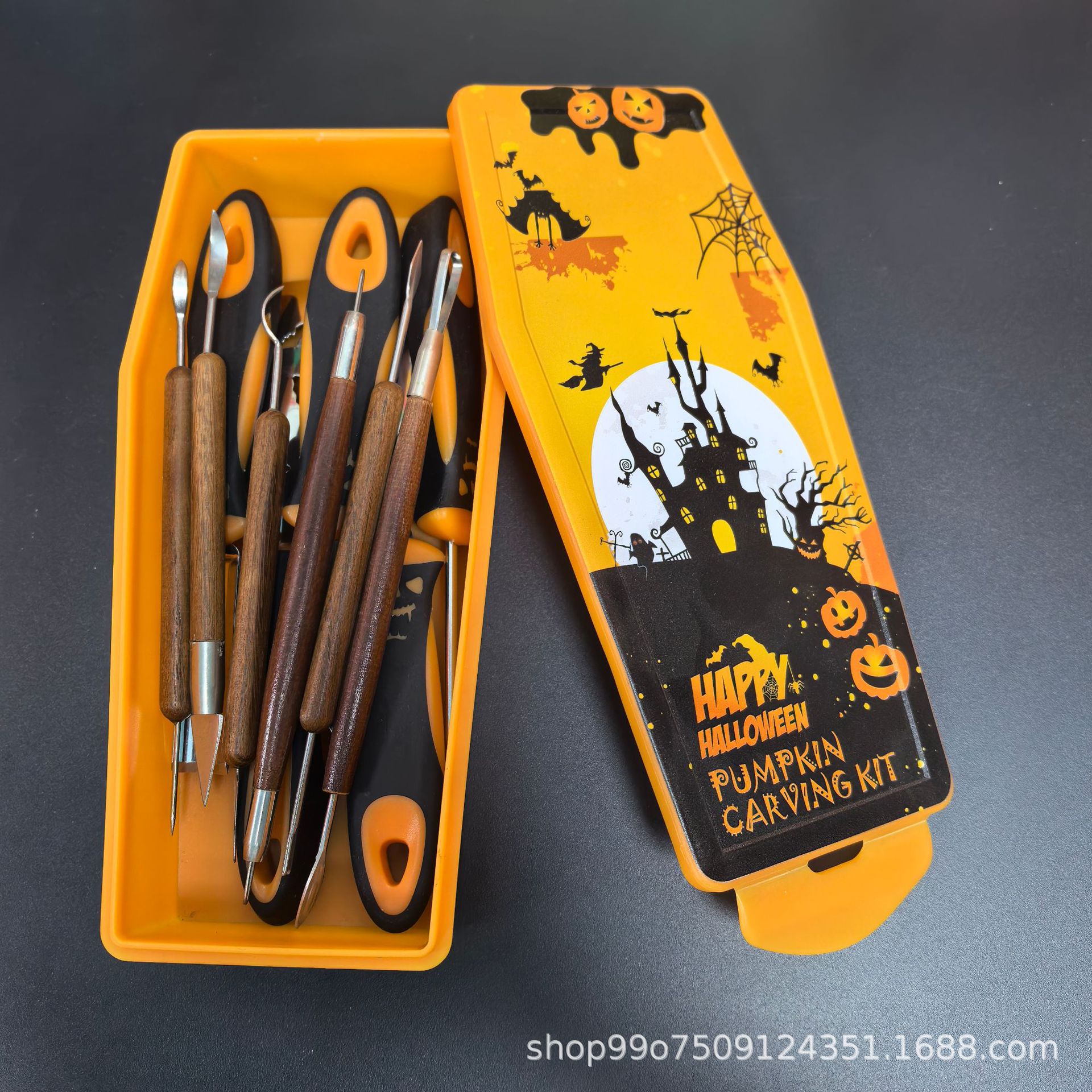 Pumpkin Carving Tools Halloween Gift Halloween Tools Pumpkin Carving Knife Set 2025-13 details Picture