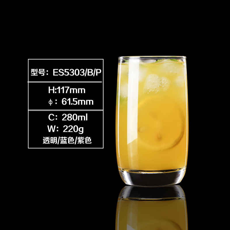 Wholesale of Green Apple Manor water cups, juice cups, beverage cups, beer mugs, tea cups, water cups and glass cups with logo printing Application Scenario
