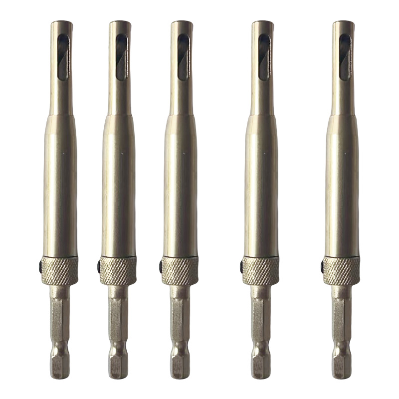Factory-direct sales of door and window hinge drills, hole openers, positioning drill bits, hole drilling tools, wholesale highly efficient Item Picture