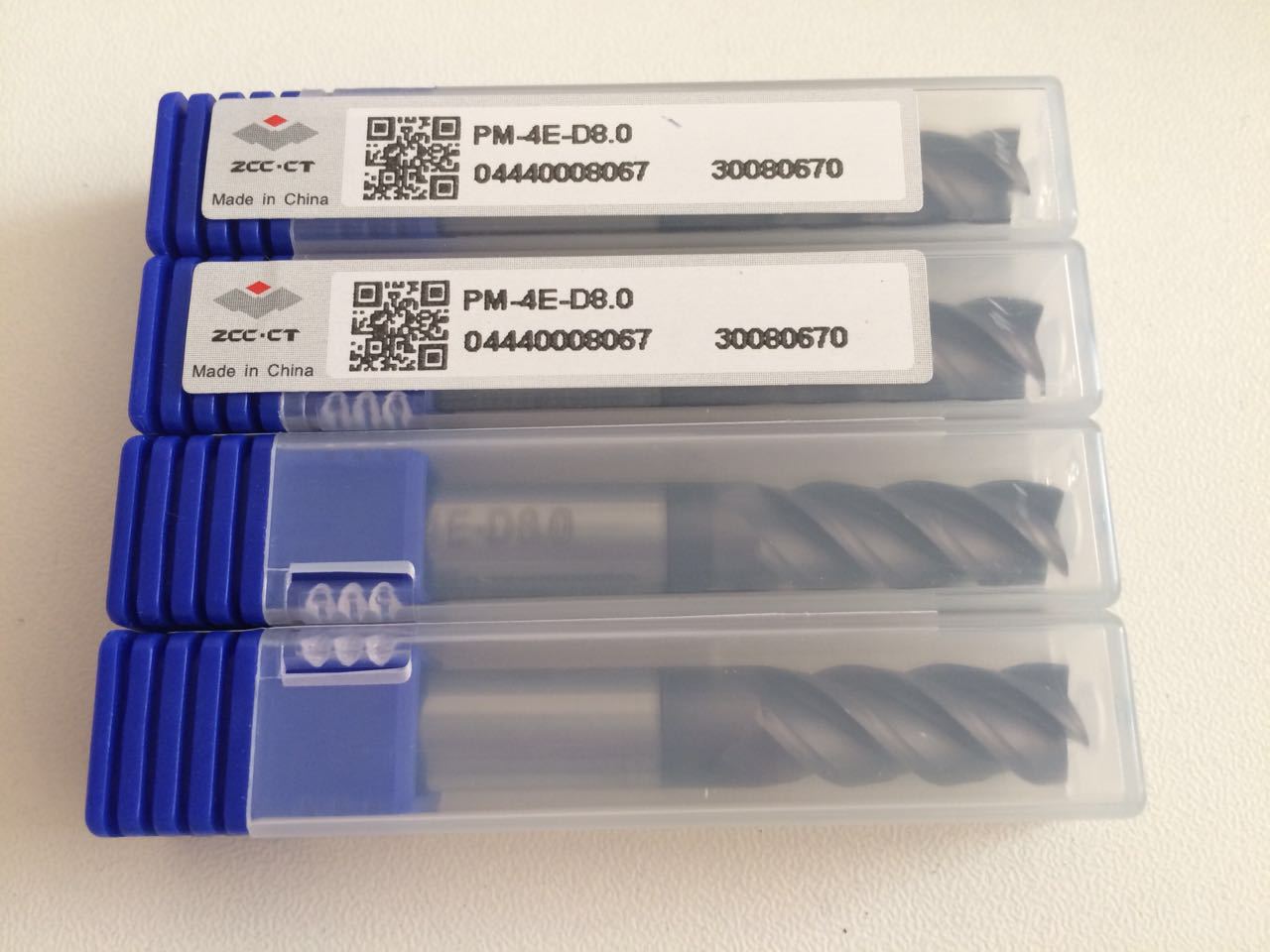 PM-4E-D3.0S four-edge straight shank flat end mill details Picture