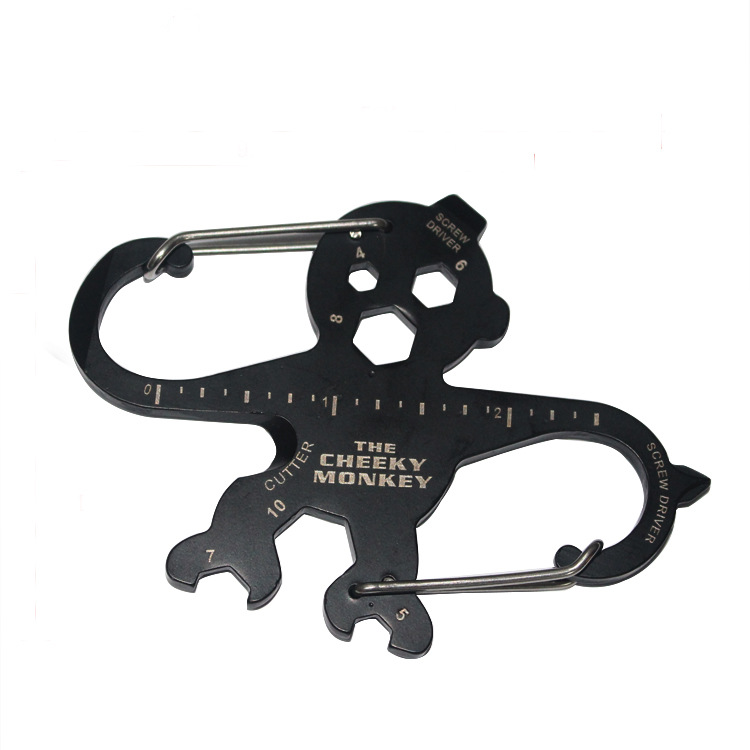 EDC tools, bottle openers, animal bottle openers, hiking buckles, outdoor hanging buckles, tools, keychains undefined