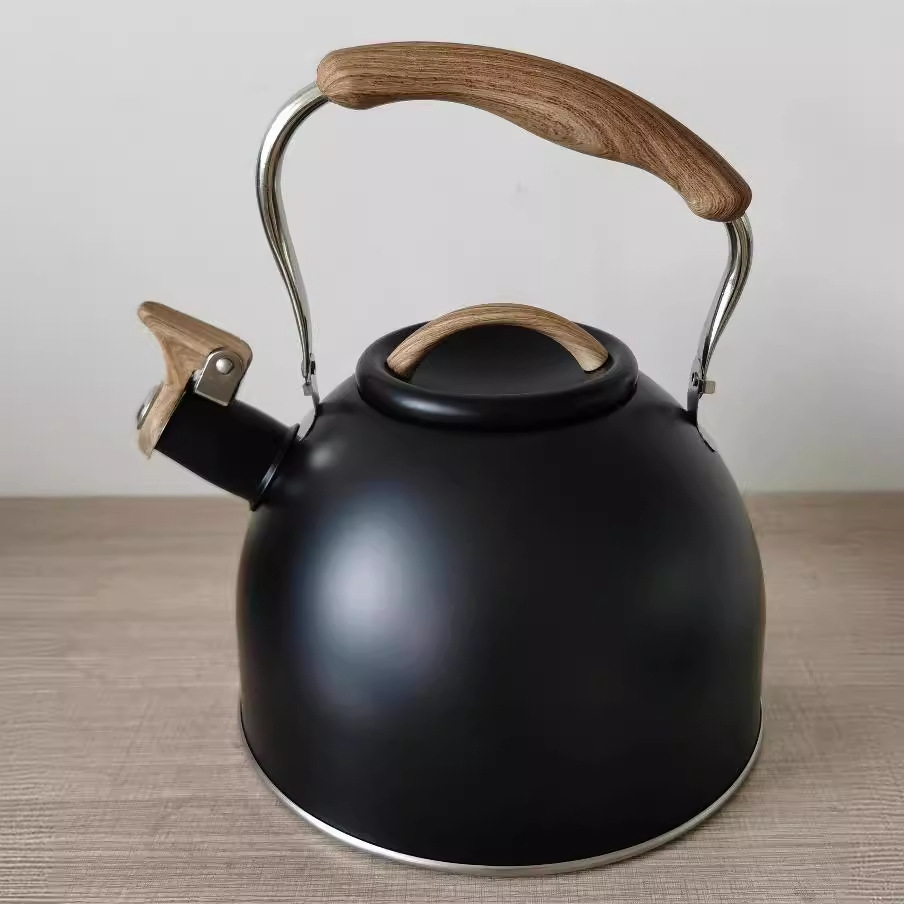 Cross-border new product: whistling kettle, teakettle, stainless steel whistling kettle Item Picture