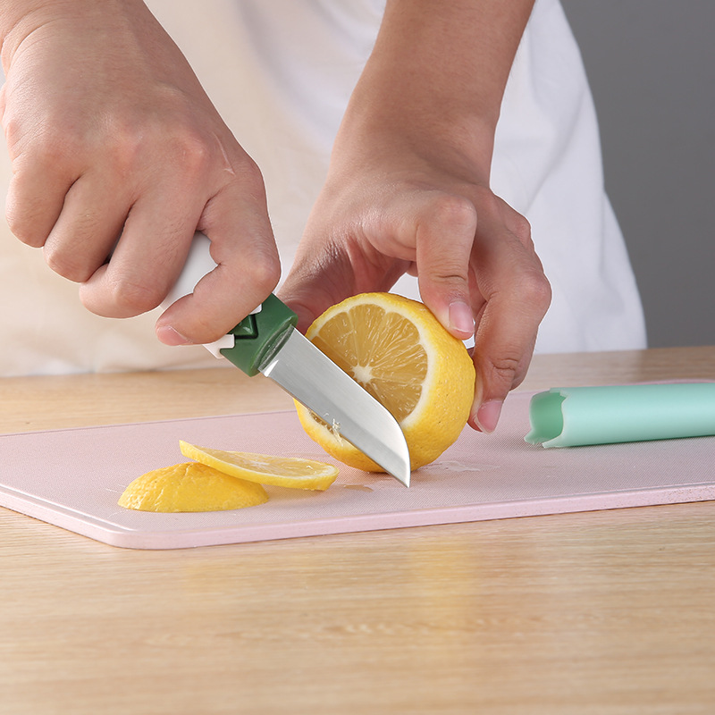 Outdoor portable peeler, multi-functional baby food and fruit knife, household kitchen peeler, stainless steel fruit knife details Picture