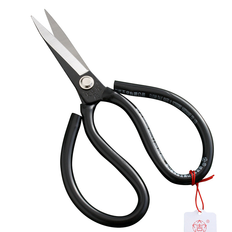 Leather scissors, household cutting paper scissors, civilian scissors, industrial scissors, round-head scissors Item Picture