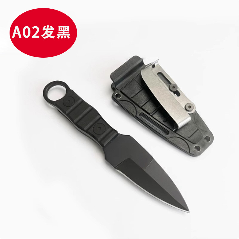 1 piece free shipping, large stock of cross-border new outdoor knives, factory direct sales, hand-handled meat knives, small straight knives undefined