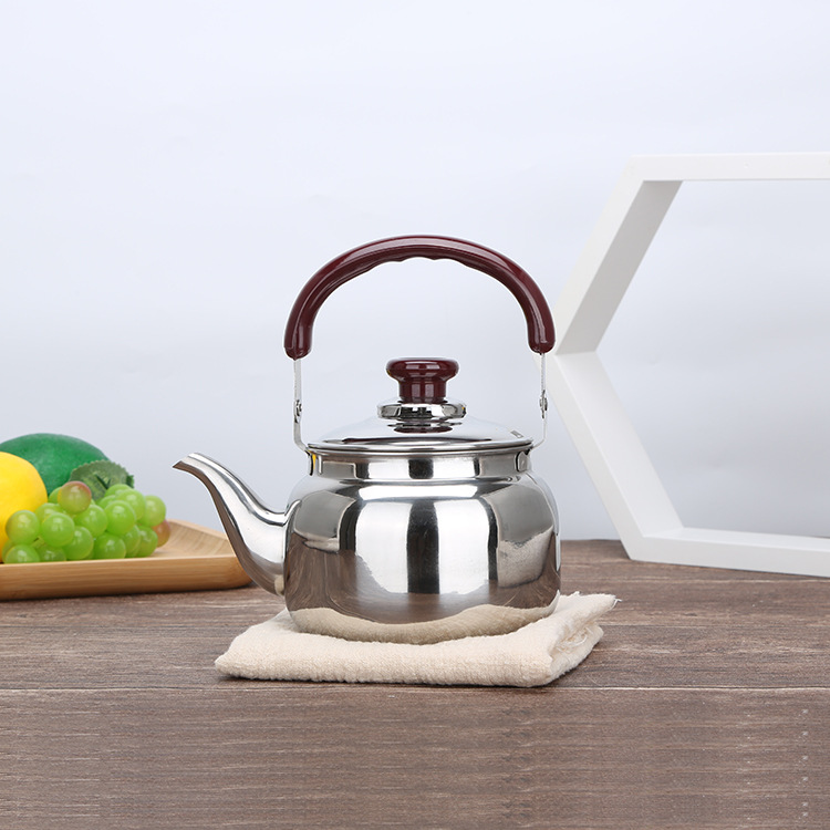 New City stainless steel kettle, Mingyin old-fashioned Gongfu tea brewing teapot, outdoor small kettle, household induction cooker Application Scenario