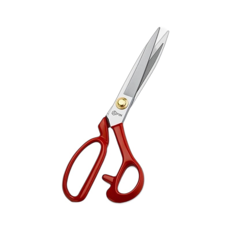 PIN tailor's black steel clothing scissors, 9-inch soft handle, 12-inch tailor's fabric cutting large scissors Item Picture