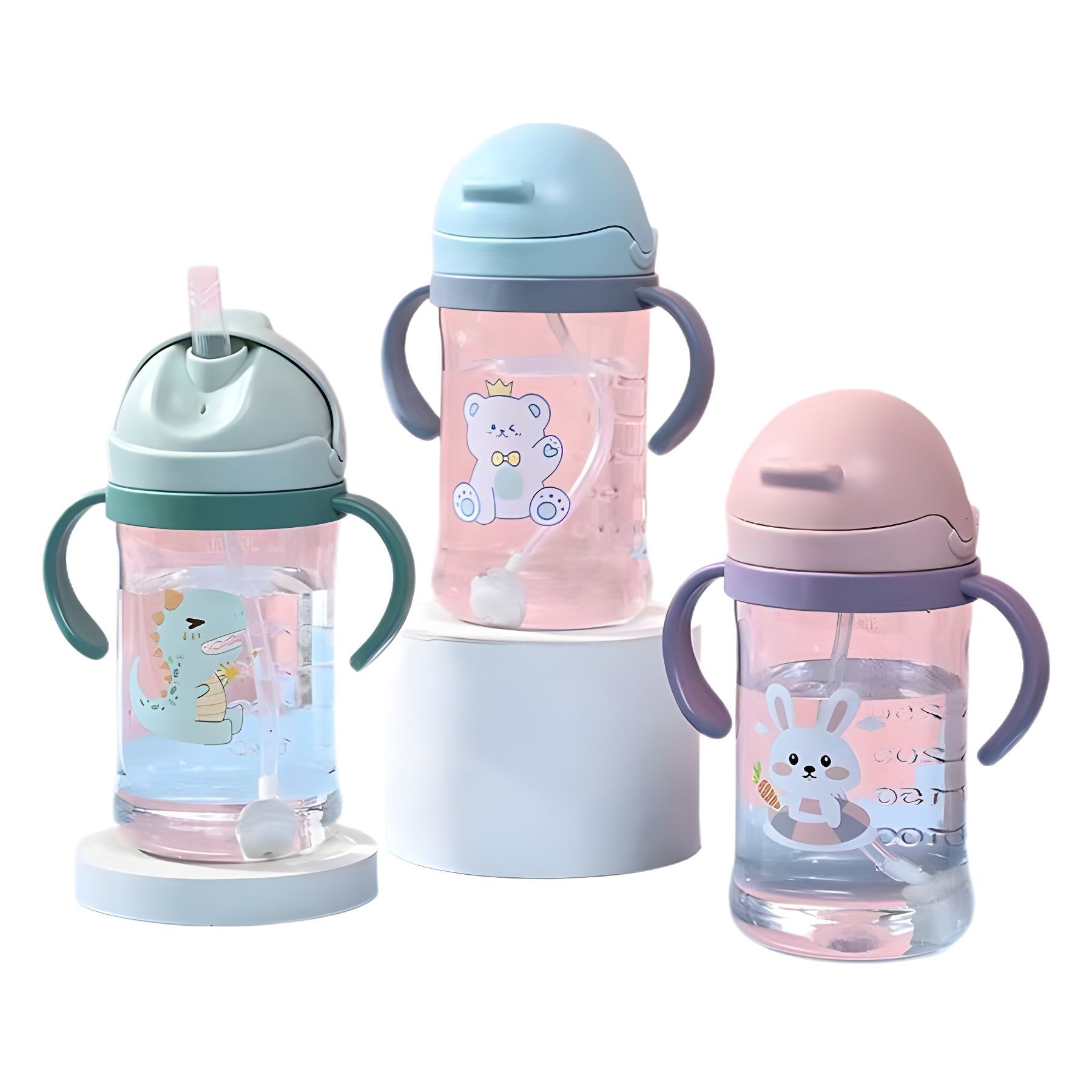 New Spring/Summer 2023 infant and toddler drinking cup, inverted, leak-proof and anti-reflux baby cold water cup 250ml Item Picture
